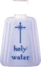 Sprinkle Top Holy Water Bottle with Cross (150ml) - Single