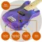 3rd Avenue Junior Electric Guitar Pack - Purple Galaxy