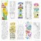 10 Easter Colouring Bookmarks (1 of Each 10 Designs)