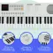 Axus Mini Keyboard 37 Key Keyboard - White