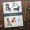 A5 Wiro Notebook With Dividers  - Patricia Maccarthy Dogs