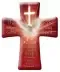 Symbolic Confirmation Porcelain Message Cross