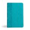 NASB Personal Size Bible, Teal LeatherTouch