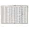 Pearlized White Large Print Compact King James Version Bible