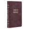 KJV Bible Deluxe Gift Faux Leather, Dark Brown