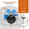 3rd Avenue Full Size Drum Kit - Shine Blue