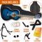 3rd Avenue Acoustic Guitar Premium Pack - Blueburst