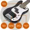 3rd Avenue 3/4 Bass Guitar Pack - Black