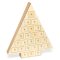 Wooden Advent Christmas Tree