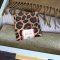 Scented Drawer Sachets (Jasmine) In Printed Box - Leopard Print