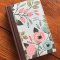 NIV, Thinline Bible, Cloth over Board, Floral, Red Letter, Comfort Print