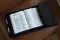 XXL Black Nylon Tri-Fold, Velcro Closure, Bible Cover, Bible Study Organizer