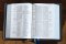 NIV, Thompson Chain-Reference Bible, Premium Goatskin Leather, Black, Premier Collection, Black Letter, Art Gilded Edges, Comfort Print