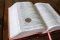 NIrV, Giant Print Compact Bible, Leathersoft, Peach, Comfort Print