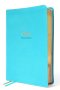 NIV Women's Devotional Bible, Large Print, Leathersoft, Teal, Comfort Print