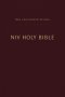 NIV, Holy Bible, Compact, Paperback, Burgundy, Comfort Print