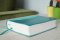 NIV, Beautiful Word Bible, Updated Edition, Peel/Stick Bible Tabs, Leathersoft, Teal, Red Letter, Comfort Print