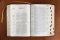 ESV, Thompson Chain-Reference Bible, Leathersoft, Brown, Red Letter, Thumb Indexed