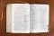 ESV, Thompson Chain-Reference Bible, Leathersoft, Brown, Red Letter, Thumb Indexed