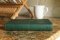 NIV, Compact Center-Column Reference Bible, Leathersoft, Green, Red Letter, Comfort Print