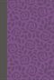 NIV Thinline Bible, Giant Print, Leathersoft, Gray/Purple, Red Letter, Thumb Indexed, Comfort Print