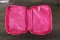 Medium Adventure Bible Cover for Girls with Handle, Zippered, Pink Nylon