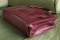 Extra Large Burgundy Imitation Skin Effect XL Bible Cover