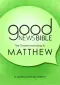 Good News Bible The Gospel of Matthew