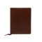 NKJV, Journal the Word Bible, Large Print, Bonded Leather, Brown, Red Letter