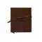 NKJV, Journal the Word Bible, Large Print, Premium Leather, Brown, Red Letter