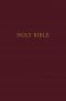 KJV Large Print Pew Bible, Burgundy, Hardback, Red Letter, Tables of Weights and Measures, Useful Charts