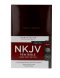 NKJV Pew Bible, Burgundy, Hardcover, Large Print, Words of Christ in Red, Color Maps, Table of Weights and Measures, Charts