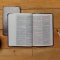 KJV, Value Thinline Bible, Large Print, Imitation Leather, Gray, Red Letter Edition