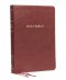 KJV, Thinline Bible, Large Print, Imitation Leather, Burgundy, Red Letter Edition