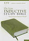 ESV New Inductive Study Bible, Green, Imitation Leather, Charts, Maps, Cross References, Illustrated Diagrams, Wide Margins, Timelines, Concordance, Presentation Page, Ribbon Marker