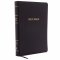 KJV, Reference Bible, Giant Print, Bonded Leather, Black, Red Letter Edition