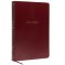 NKJV Holy Bible, Super Giant Print Reference Bible, Burgundy Leather-look, 43,000 Cross references, Red Letter, Comfort Print: New King James Version