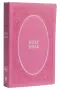 NKJV, Holy Bible, Soft Touch Edition, Leathersoft, Pink, Comfort Print