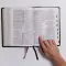 The KJV Open Bible: Complete Reference System, Black Leathersoft, Red Letter, Comfort Print (Thumb Indexed): King James Version