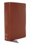 NASB, Charles F. Stanley Life Principles Bible, 2nd Edition, Genuine Leather, Brown, Thumb Indexed, Comfort Print