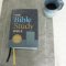 NKJV, The Bible Study Bible, Cloth over Board, Blue, Comfort Print