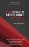 NKJV, Foundation Study Bible, Large Print, Hardcover, Red Letter, Comfort Print