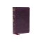 NKJV, Personal Size Reference Bible, Sovereign Collection, Leathersoft, Purple, Red Letter, Comfort Print