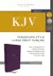 KJV Holy Bible: Paragraph-style Large Print Thinline with 43,000 Cross References, Purple Leathersoft, Red Letter, Comfort Print: King James Version