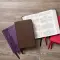 KJV Holy Bible: Large Print Single-Column with 43,000 End-of-Verse Cross References, Purple Leathersoft, Personal Size, Red Letter, Comfort Print: King James Version