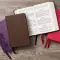 KJV Holy Bible: Large Print Single-Column with 43,000 End-of-Verse Cross References, Brown Genuine Leather, Personal Size, Red Letter, Comfort Print: King James Version