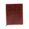 KJV, Journal Reference Edition Bible, Verse Art Cover Collection, Leathersoft, Brown, Red Letter, Comfort Print