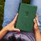 NKJV, End-of-Verse Reference Bible, Personal Size Large Print, Leathersoft, Green, Red Letter, Thumb Indexed, Comfort Print