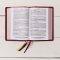 KJV Holy Bible: Large Print Single-Column with 43,000 End-of-Verse Cross References, Red Goatskin Leather, Premier Collection, Personal Size, Red Letter: King James Version