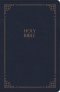 KJV Large Print Personal Size Reference Bible, Navy Leathertouch Indexed